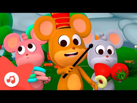 Os Ratinhos Marchando🌈Desenho Infantil🎵Para Crianças | Canções do Zoo