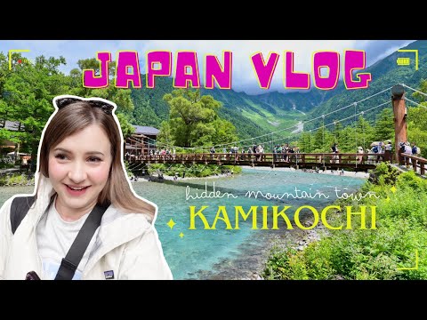 cozy stay in japan's hidden mountain town ⛰️🍵🍃 kamikochi vlog