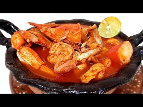 SOPA DE MARISCOS para NAVIDAD !! Receta FACIL PASO A PASO// CrisEnLaCocina