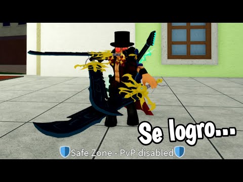 LO LOGRE!! Tengo la Triple Dark Blade en Blox Fruits