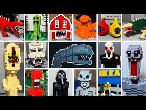 All LEGO SCP Creatures & Monsters COMPILATION!
