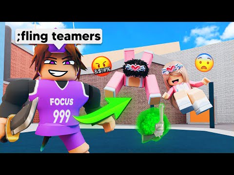 BEATING TEAMERS With ADMIN COMMANDS in MM2.. (SO FUNNY)