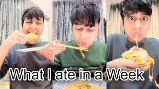 What I ate in a Week | Full Video |