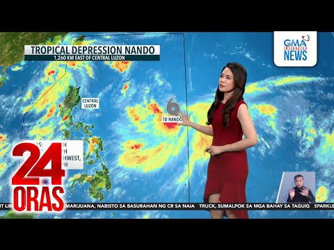 Bagyong Nando na may tsansang maging super typhoon, posibleng mag-landfall o dumikit sa Babuyan Islands sa Lunes ng gabi