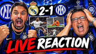 [CASTELLANO SENIOR FURIBONDO] Real Madrid-Inter 2-1 LIVE REACTION‼️