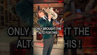 I Brought the Alto Just for This Song (No Man No Cry)🎷🔥