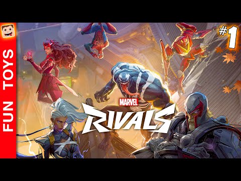 RIVALS #1 - O NOVO jogo da MARVEL! Jogo estilo OVERWATCH mas com Heróis e Poderes dos Quadrinhos!!!