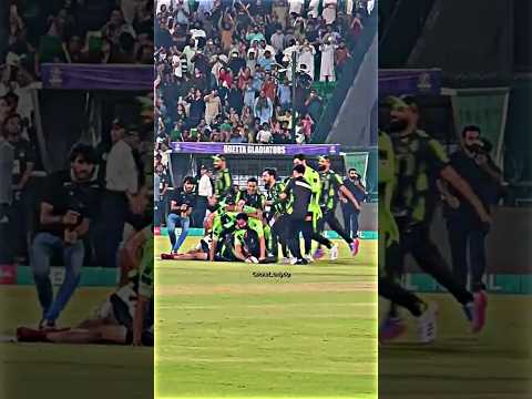 Sikandar Raza Winning Celebrations #shorts #cricket #shaheenafridi
