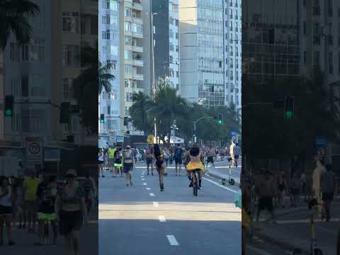 Brazil Rio de Janeiro city vibe Atmosfera da cidade do Rio de Janeiro no Brasil