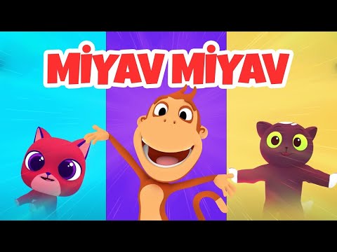 🎨 Renkleri Öğrenelim: Kırmızı Kedi Miyav Miyav | Kukuli En Sevilen Çocuk Şarkıları 🎶