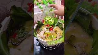 Masak ini cuma di rebus sebentar rasa nya udah mantap banget !! 