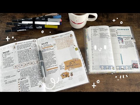 Monday Planning | Hobonichi Cousin & Hobonichi Weeks