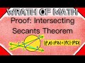 Intersecting Secant's Theorem Concepts