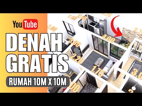 Mungkin Ini Satu-Satunya Rumah dgn 3 Kamar Sama Besar, Mushola & Taman + Kolam Cantik di Belakang!