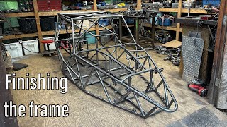 Finishing the Frame on My Supercharged Cross Kart Project!