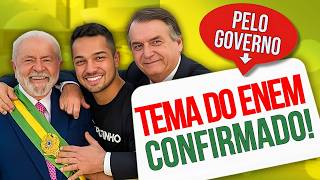 TEMA DA REDAÇÃO DO ENEM 2025 | CONFIRMADO ✅