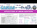 Solving Linear Equations from Word Problems
