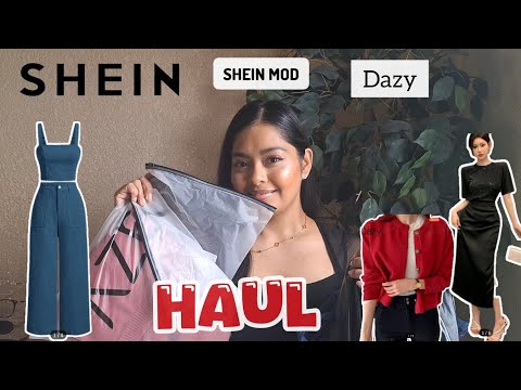 Haul SHEIN ✨️ Mis Tiendas Favoritas DAZY ✨️ SHEIN MOD #sheinshops #SHEINforAll