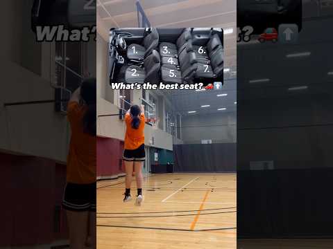 Where would y’all sit? 👀💺 #basketball #athlete #hoops #bball #fyp #ytshorts #explore #viral #reels