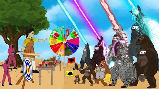 TEAM GODZILLA vs Evolution of "All Squid Game" Tyranny grows: Story of Transformation - FUNNY