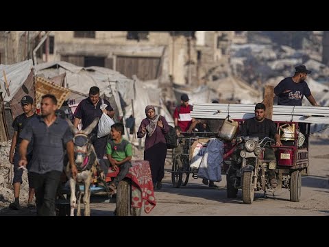 YouTube video thumbnail: Netanyahu Says There Are ‘Broad Regional Possibilities’ as Trump Urges Ceasefire in Gaza