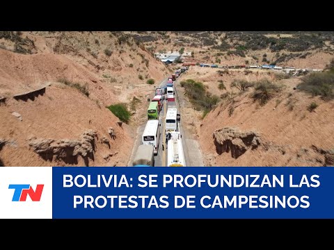 CAOS EN BOLIVIA: Campesinos afines a Evo Morales prevén radicalizar protestas en todo el territorio