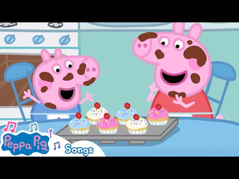 🎶  Pat A Cake Song | Peppa Pig Songs | Nursery Rhymes | Peppa Pig Music Official