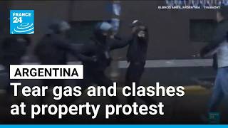 YouTube video thumbnail: Argentina: Thousands Protest Private Property Legislation