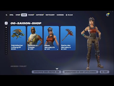 RENEGADE RAIDER & AERIAL ASSAULT TROOPER SIND ZURÜCK! | Fortnite Item Shop vom 20.12.2024