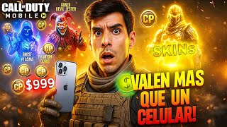 5 SKINS que CUESTAN MÁS que un iPHONE!