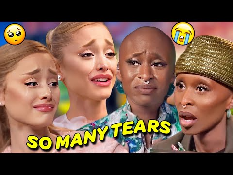 ariana & cynthia getting wicked emotional for 8 mins straight