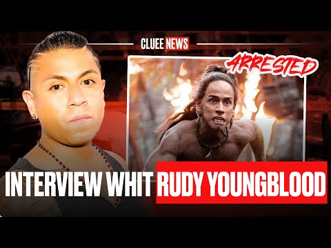 Hollywoodstjärnan Rudy Youngblood gripen på Arlanda #clueenews interview with Rudy Youngblood