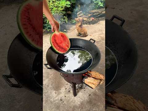 Delicious watermelon popcorn
