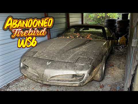 ABANDONED Firebird WS6 Parked 10 Years! Will It RUN AND DRIVE? | Satisfying Detailing Restoration!