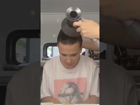 Why Millie Bobby Brown refuses to shave her head again #shorts