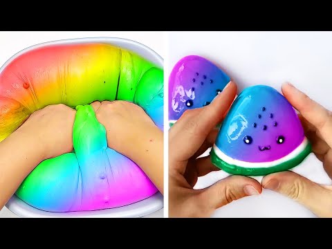 1 Hour of Satisfying Vídeos de Slime: Relaxing ASMR Triggers #2779