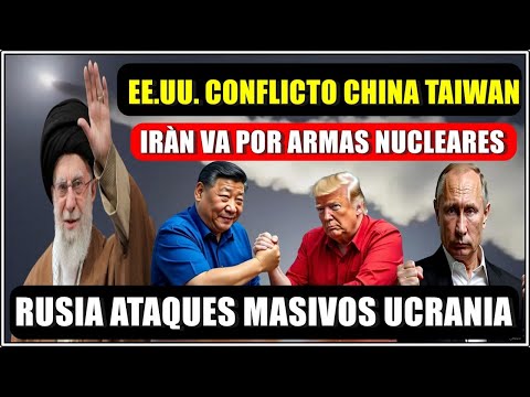 🛑GUERRA TOTAL🛑 Iràn anuncia ARMAS NUCLEARES ATQUES Masivos RUSIA USA quiere Liarla con CHINA.