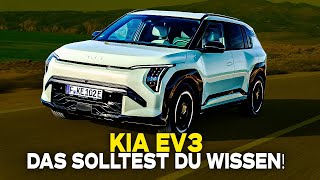 5 Fakten zum KIA EV3 – Der günstige Elektro-Kompaktwagen mit Premium-Ambitionen | Motorvision | 2025