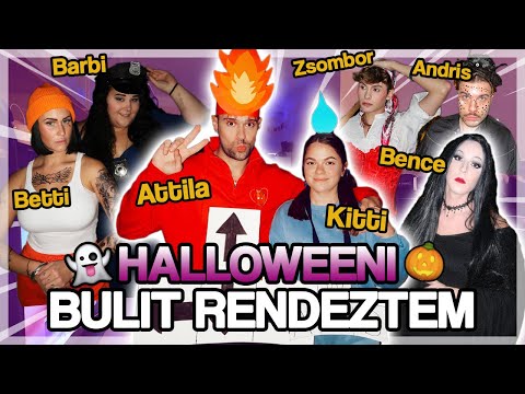 $ HALLOWEENI BULIT RENDEZTÜNK! 🎃👻 ✨jelmezverseny, ragelés🤬✨ $