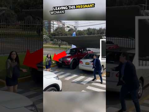 He parked in this spot because he was getting late! ?