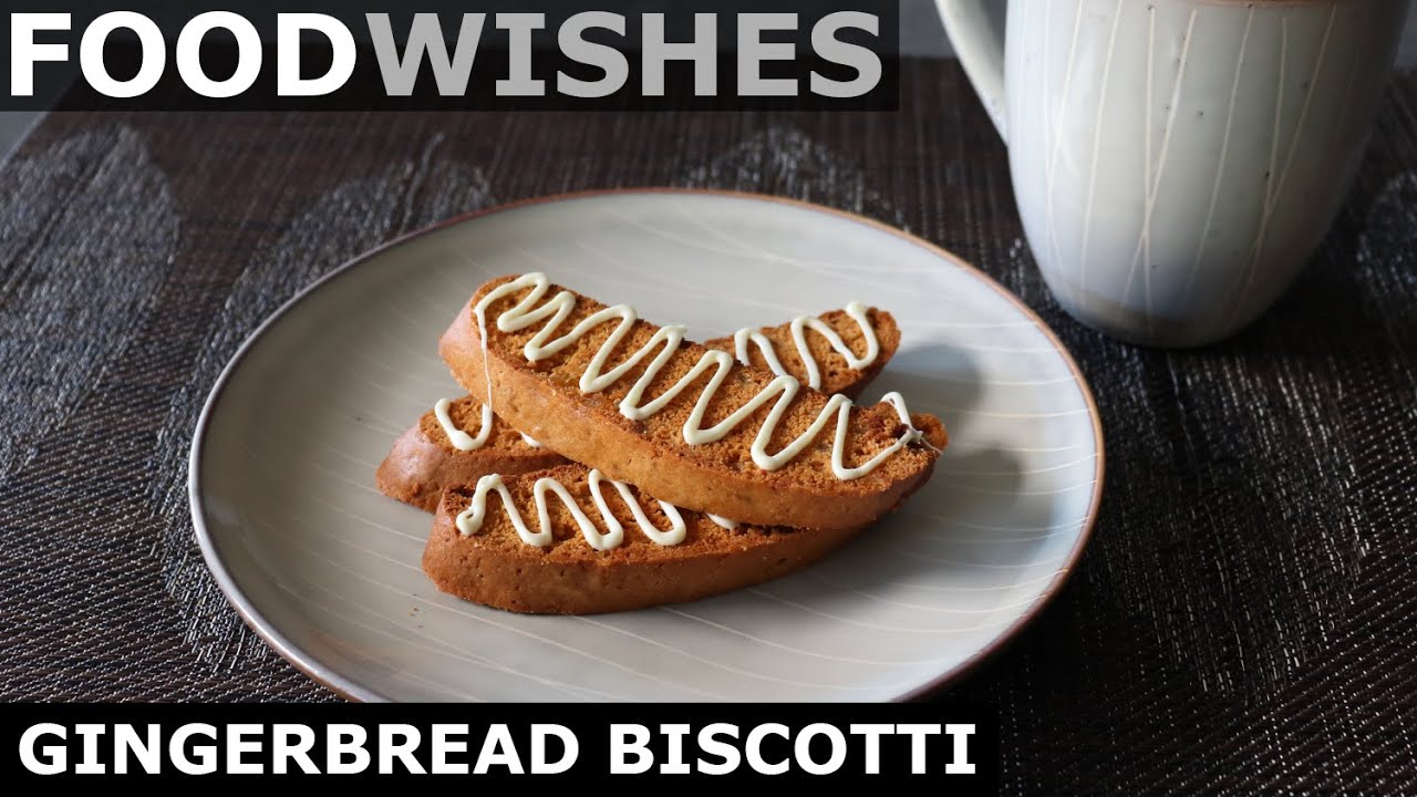 Gingerbread Biscotti