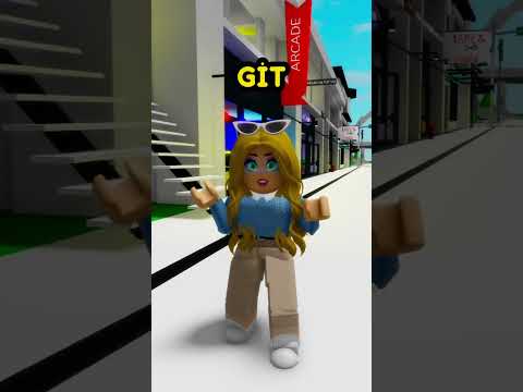 Roblox AMA Yürümem Yasak! ⛔ #roblox #brookhaven #shorts