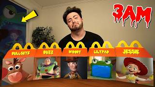 DO NOT ORDER ALL TOY STORY 5 HAPPY MEALS AT 3 AM!! (GROSS)