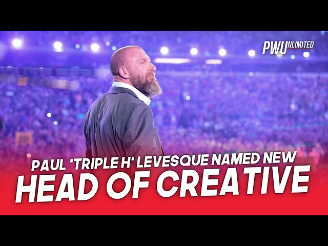 Paul "Triple H" Levesque Named New Head Of WWE Creative