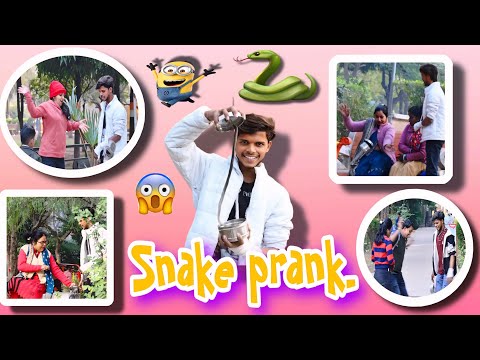 Snake 🐍 Prank 😱 And Public Prank comedy Video 😱😰