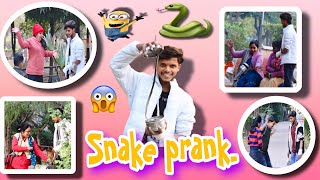Snake 🐍 Prank 😱 And Public Prank comedy Video 😱😰