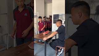 School Teacher gives a watermelon to all students #shorts