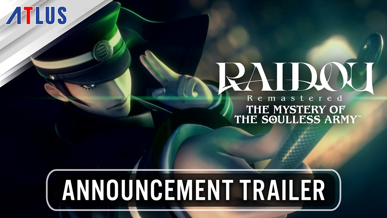 Raidou Remastered: The Mystery of the Soulless Army trailer thumbnail