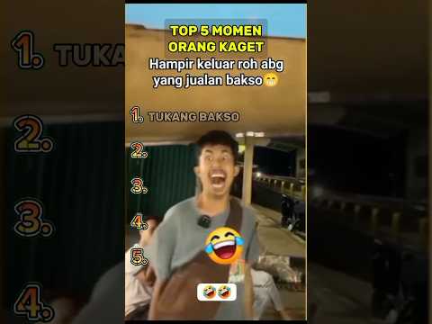 Tukang Bakso Kaget Melihat Setan #lucu #ngakak #komedi #funny #shortviral