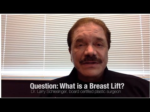 Hawaii Breast Lift: What is A Breast Lift (Mastopexy) ? Dr. Larry Schlesinger, Plastic Surgeon - Breast Implant Center of Hawaii